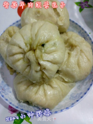 香菇羊肉菠菜包子的做法