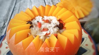 养生南瓜盅的做法