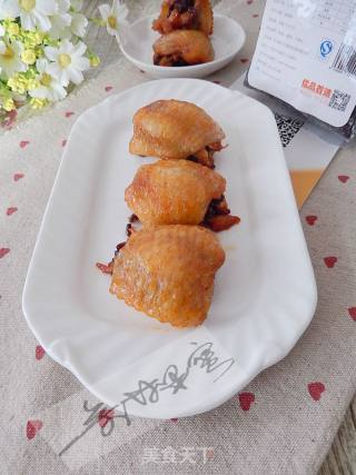 翅包墨米饭的做法