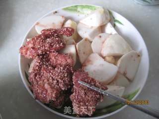 好吃不腻的粉蒸肉的做法步骤：2