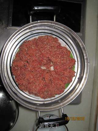 好吃不腻的粉蒸肉的做法步骤：2