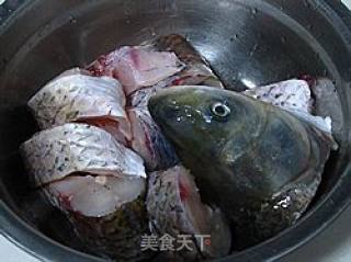 稀饭的最好搭档----草鱼炖咸菜的做法步骤：3