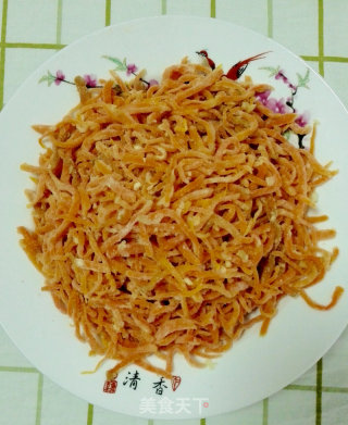 蒸胡萝卜丝的做法