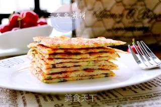 三文鱼煎饼的做法