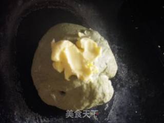 抹茶蜜枣吐司（48小时室温中种法）的做法步骤：5