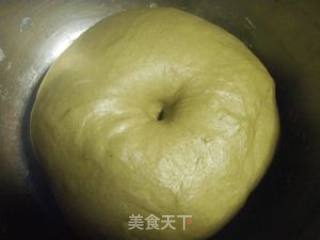 抹茶蜜枣吐司（48小时室温中种法）的做法步骤：5