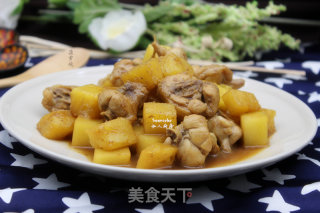 菠萝鸡的做法