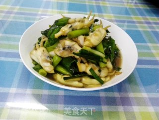 大蒜炒蝽子的做法