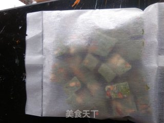 抹茶花生牛扎糖的做法