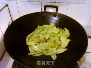 芥菜肉片的做法步骤：3