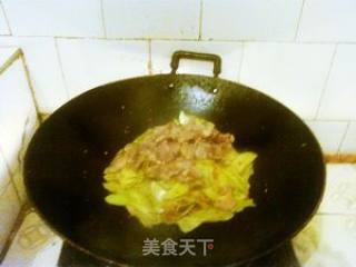 芥菜肉片的做法步骤：3