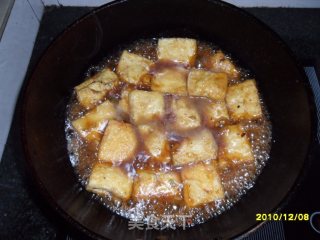焖烧豆腐夹的做法步骤：2
