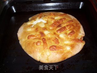 奶酪 玉米面蔬菜大饼的做法步骤：2