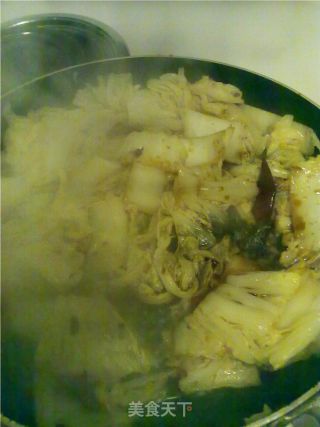 酸辣白菜的做法步骤：2