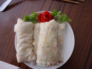 薄饼的做法步骤：2
