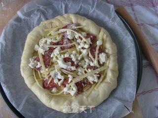 沉迷奶酪的Pizza: Dealth-by-Cheese-Pizza的做法步骤：3