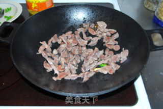 黑椒鸡胗的做法步骤：2