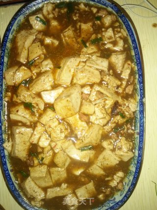麻婆豆腐的做法