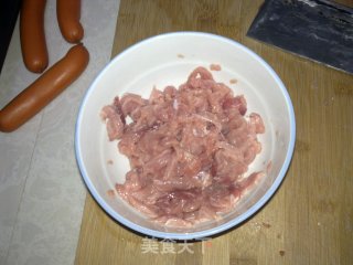 姜丝肉的做法步骤：2