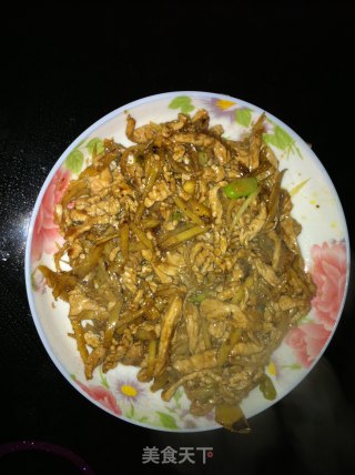 姜丝肉的做法步骤：2