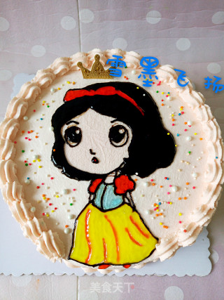 白雪公主生日蛋糕的做法