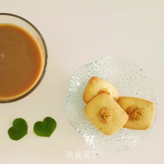 菊花花香曲奇的做法