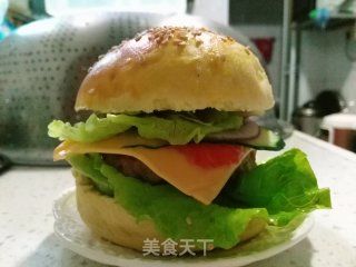 汉堡包的做法
