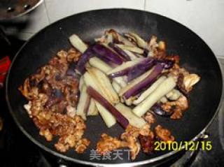 肉末茄子的做法步骤：2