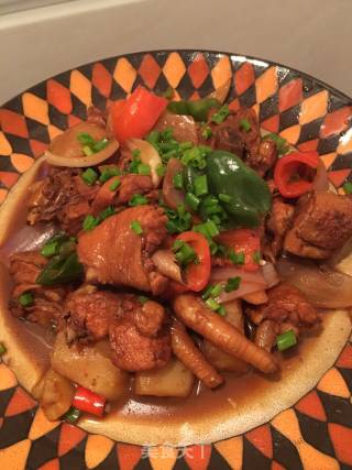 大盘鸡????的做法