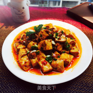 麻婆豆腐的做法