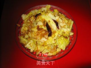 酸辣包心菜的做法步骤：2