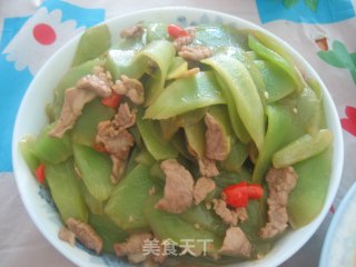 窝笋炒肉片的做法步骤：2