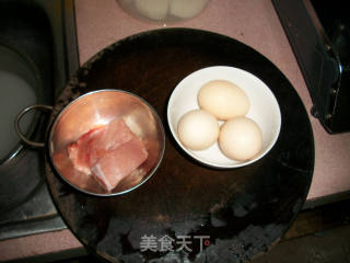 肉饼蒸蛋的做法步骤：2