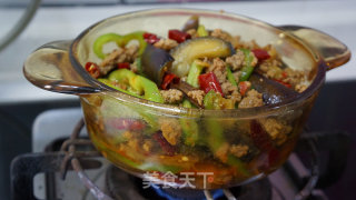 肉末茄子煲的做法
