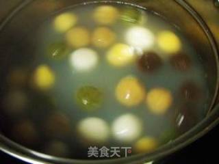 五福芝麻汤圆的做法步骤：6