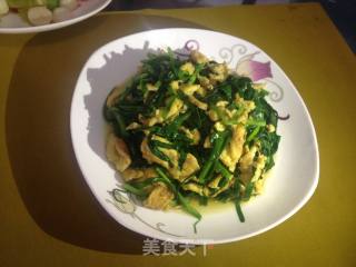 韭菜炒鸡蛋的做法