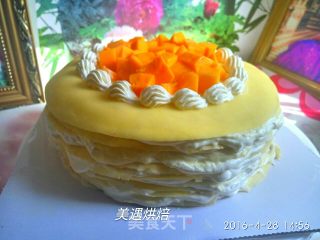 榴莲千层蛋糕的做法