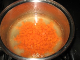 杂锦炒糙米饭的做法步骤：2