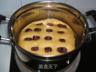 发糕的做法步骤：2