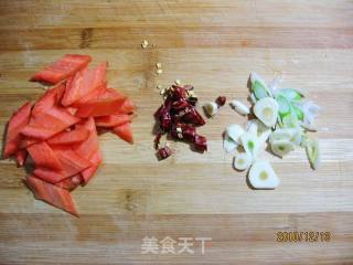 双耳炒花梗的做法步骤：2