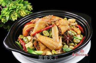 十里闻香的【蚕豆烧老鸡】的做法