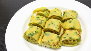香葱鸡蛋卷--灵动美食/口感可以和厚烧蛋媲美的料理的做法