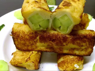 灵动美食/美味早餐土司黄瓜卷的做法