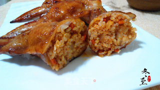 鸡翅包饭的做法