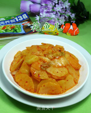 泡菜炒土豆的做法