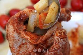 缤纷圣诞烤鸡的做法步骤：4