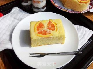 血橙酸奶蛋糕的做法
