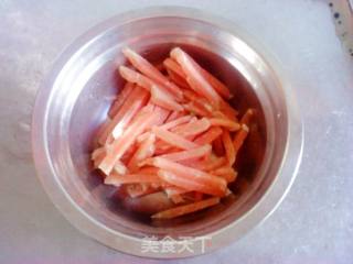 山寨版鱼香肉丝的做法步骤：2