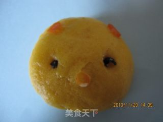 DIY南瓜小馒头的做法步骤：2