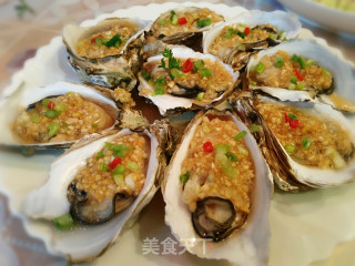 蒜香烤生蚝的做法